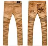 balmain jeans stretch distressed skinny biker skinny